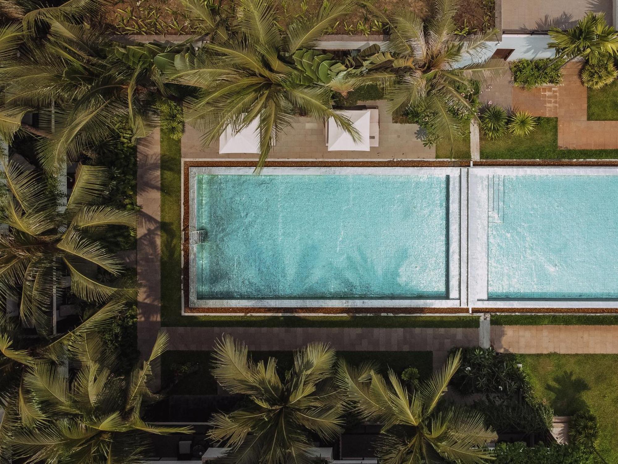 Shintana Saya La Maison Siem Reap Exterior foto Aerial view of the pool at the 2018 edition of the 10 Days of Design